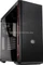 Cooler Master MasterBox MB600L schwarz/rot, Acrylfenster, mit 5.25" Schacht Vorschaubild