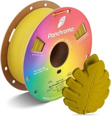 Polymaker Panchroma PLA Matt, Army Light Green, Spule, 1.75mm, 1.00kg