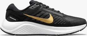 Nike Air Zoom Structure 24 black/anthracite/photon dust/metallic gold coin (Damen)