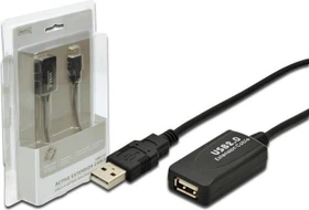 Digitus USB 2.0 aktives Verlängerungskabel A/A, 5m (DA-70130-4)