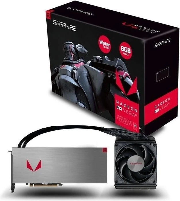 Sapphire Radeon RX Vega 64 Liquid, 8GB HBM2, HDMI, 3x DP, full retail