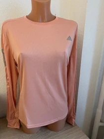 adidas Own The Run Laufshirt langarm ambient blush (Damen)
