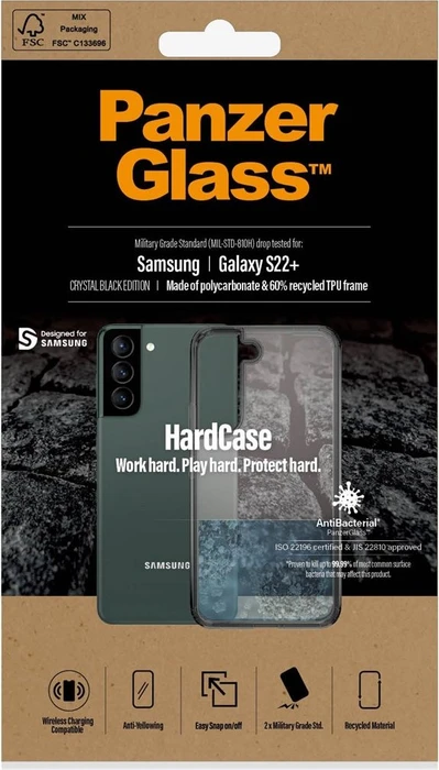 PanzerGlass Hard Case für Samsung Galaxy S22+ transparent