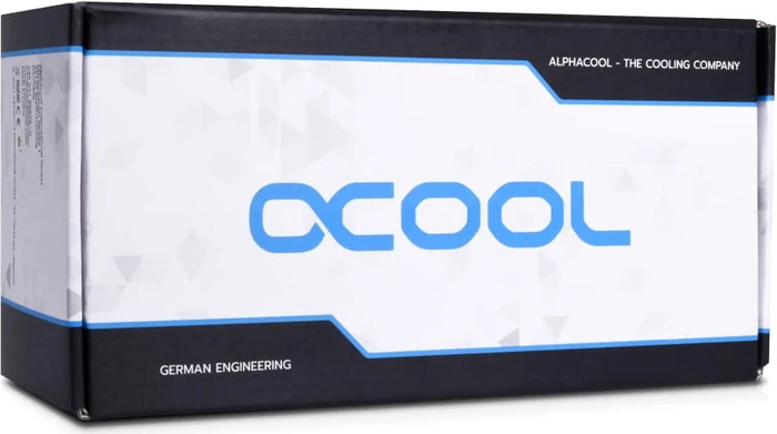Alphacool Eisbecher Aurora D5 250mm Acetal/Glas inkl. Pumpe VPP655