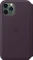 Apple Leder Folio Case für iPhone 11 Pro Aubergine Vorschaubild