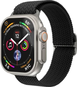 Vonmählen Woven Loop für Apple Watch (40mm/41mm/42mm) schwarz