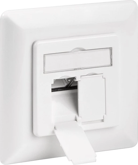 Wentronic Goobay Cat6a Anschlussdose Unterputz geschirmt, 2x RJ-45