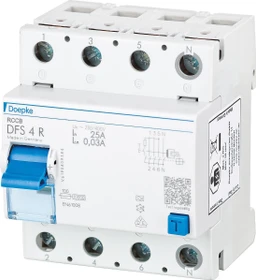 Doepke Fehlerstromschutzschalter DFS 4 025-4/0,30-A R