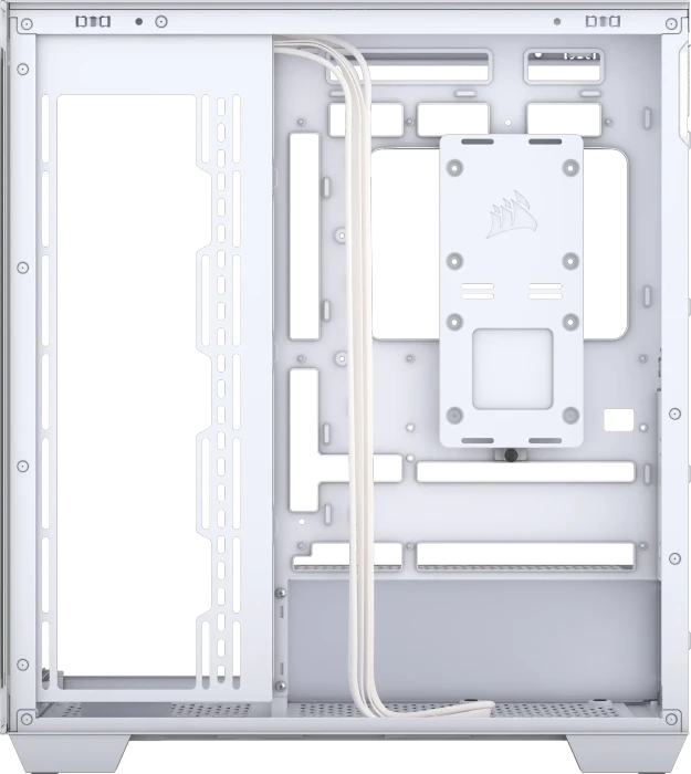 Corsair 3500X, weiß, Glasfenster