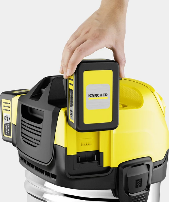 Kärcher WD 4-18 S Dual Battery Set Akku-Nass-/Trockensauger