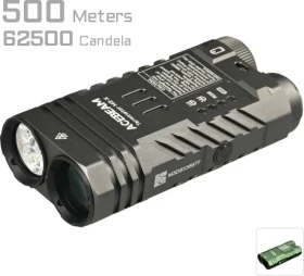 AceBeam Terminator M2-X EDC Taschenlampe grau
