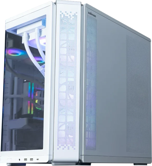Zalman P60 White, Glasfenster