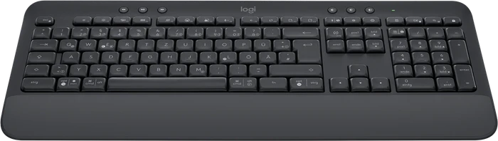 Logitech Signature K650 Comfort, Graphite, Logi Bolt, USB/Bluetooth, DE