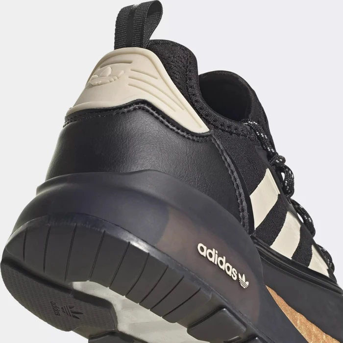 adidas ZX 2K Boost core black/linen/gold metallic (Damen)