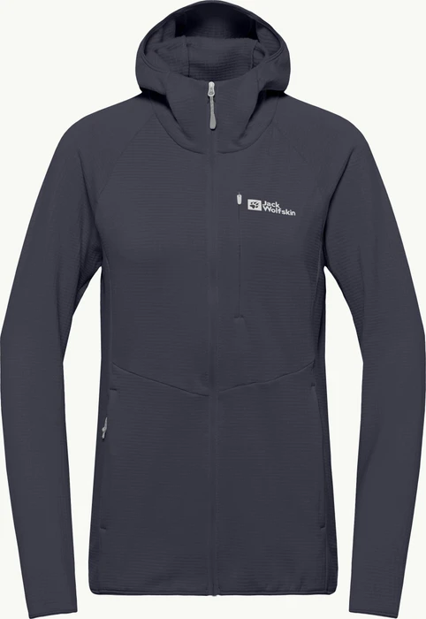 Jack Wolfskin Kolbenberg Hooded FZ Jacke graphite (Damen)