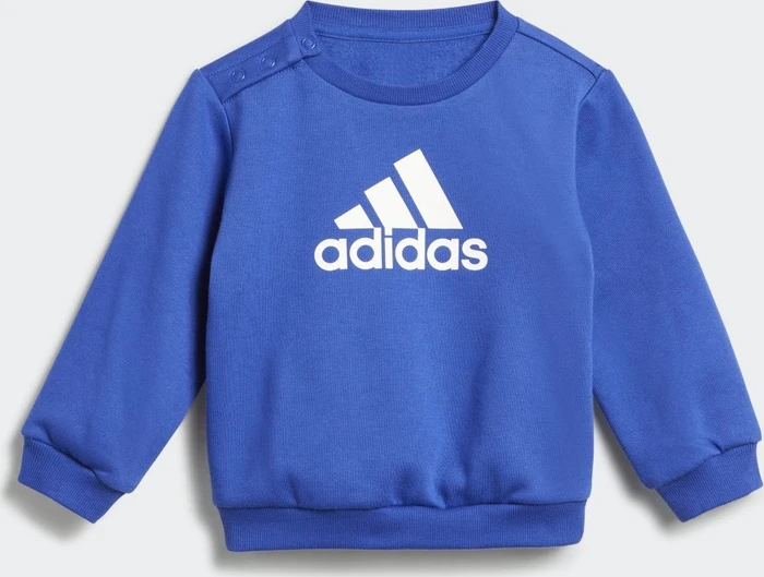 adidas Badge of Sport Trainingsanzug semi lucid blue/white (Junior)