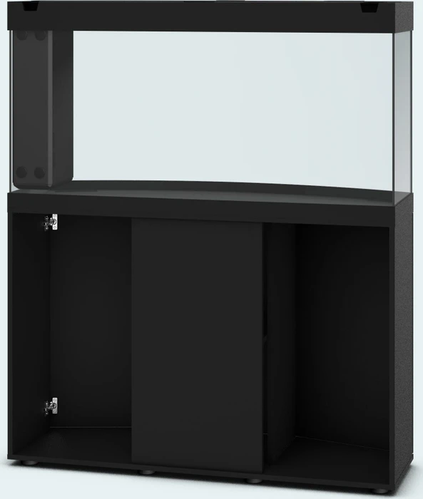 Juwel Vision 260 LED Aquarium-Set mit Unterschrank, schwarz/schwarz, 260l