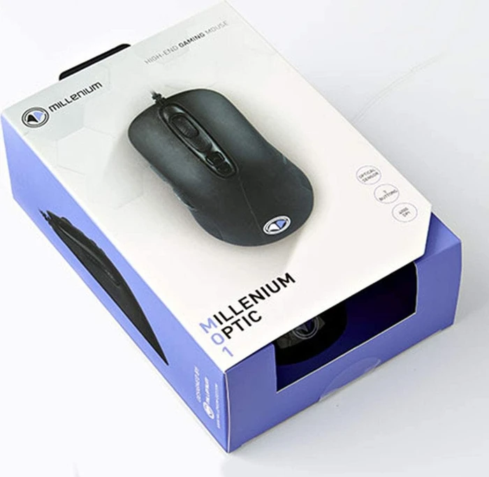 Millenium MO1 Gaming Mouse schwarz, USB
