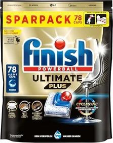 Finish Powerball Ultimate Plus Geschirrspültabs, 78 Stück