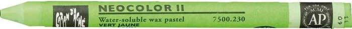 Caran d'Ache Neocolor II Aquarelle Wachskreide, hellgrün, 10er-Pack