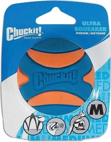 Chuckit Ultra Squeaker Ball, Medium, Medium