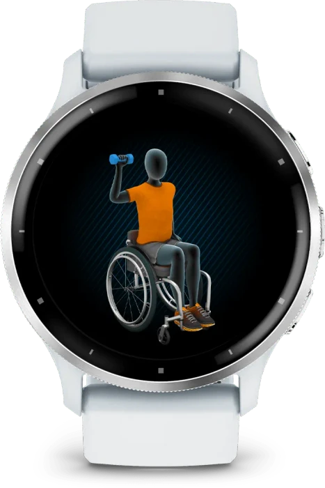 Garmin Venu 3 silver/whitestone