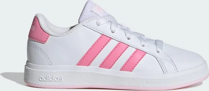 adidas Grand Court Lifestyle Tennis Lace-Up cloud white/bliss pink/clear pink (Junior)