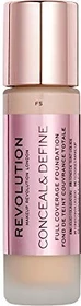 Revolution Beauty Conceal & Define Foundation F5, 23ml