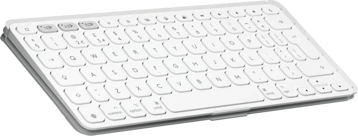 Logitech Keys-To-Go 2 für iPad, Hellgrau, Bluetooth, ES