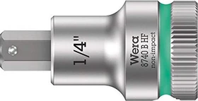 Wera 8740 B HF Zyklop Innensechskant Steckschlüssel 3/8" zöllig, 1/4"x35mm