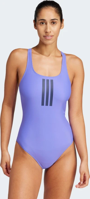 adidas 3-Streifen V-Back Badeanzug cobalt blue/dark blue (Damen)