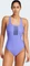 adidas 3-Streifen V-Back Badeanzug cobalt blue/dark blue (Damen) Vorschaubild