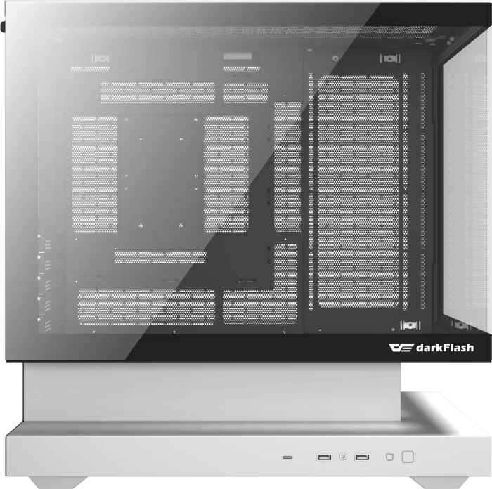 DarkFlash Floatron F1 White, Glasfenster