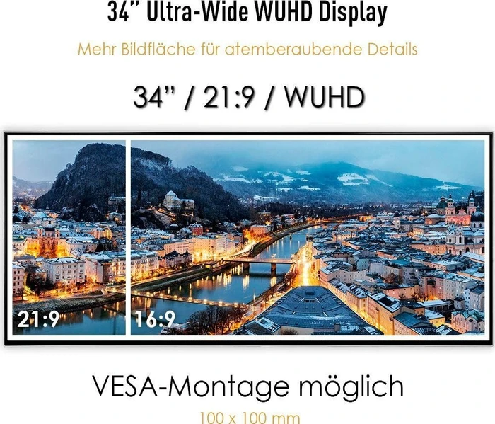 MSI Prestige PS341WU, 34"