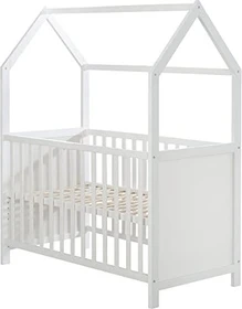 roba Hausbett Kinderbett 60x120cm weiß