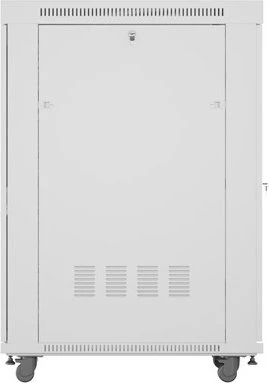 Lanberg 19" Rackschrank 27HE, LCD, freistehend, Flat Pack, Gitternetztür, IP20, RAL 7035, 1000mm tief