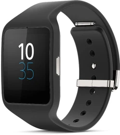 Sony SmartWatch 3 SWR50 Silikon-Armband schwarz