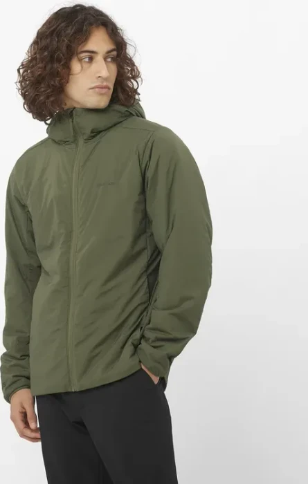 Salomon Mountain Flex Hooded Funktionsjacke grape leaf (Herren)