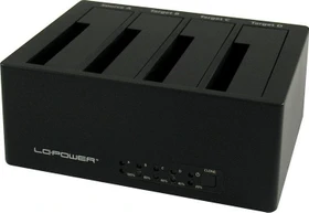 LC-Power LC-DOCK-U3-4B Dockingstation, USB-B 3.0/eSATA 3Gb/s