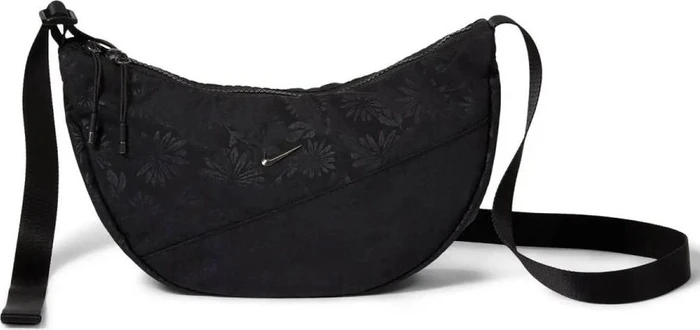 Nike Aura Crescent Umhängetasche black/gunmetal