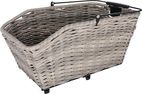 KLICKfix Structura GT KorbKlip 2 Fahrradkorb reed grey
