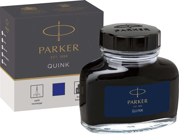 Parker Quink Tintenfass blau, 57ml