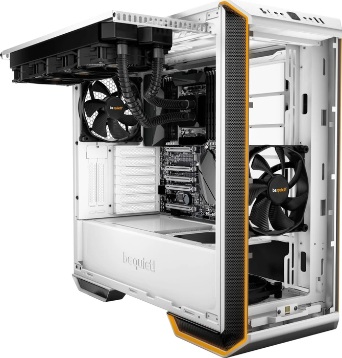 be quiet! Dark Base 700 White Edition weiß, Glasfenster, schallgedämmt