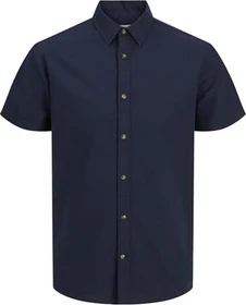 Jack & Jones Comfort Fit Hemd kurzarm navy blazer (Herren)