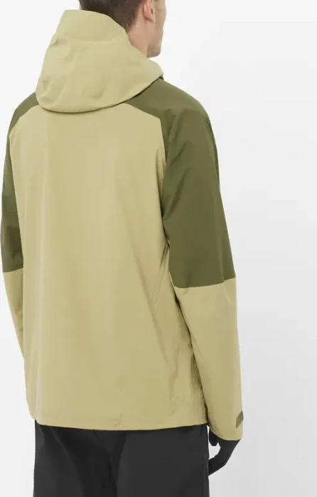Salomon Outerpath Pro 2.5L Funktionsjacke gray green/grape leaf (Herren)