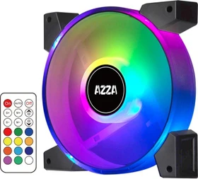 AZZA Hurricane II Digital RGB, LED-Steuerung, Fernbedienung, 140mm (FFAZ-14DRGB2-211)