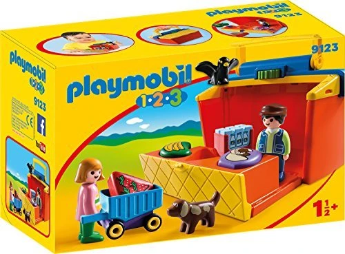playmobil 1.2.3 Mein Marktstand zum Mitnehmen