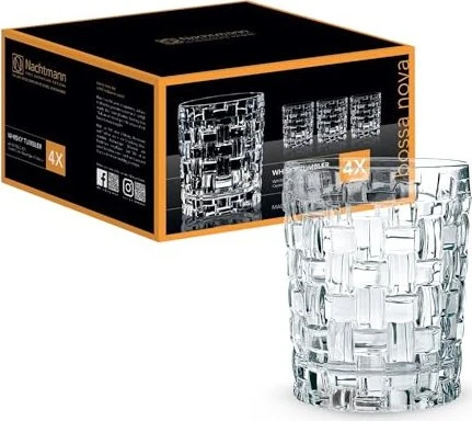 Nachtmann Bossa Nova Whiskeyglas, 4 Stück