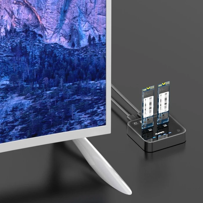 MAIWO M.2 PCIe Dockingstation mit Klon-Funktion, USB-C 3.1 (verschiedene Markenbezeichnungen)