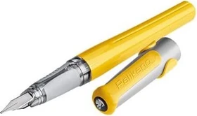 Pelikan Pelikano gelb/grau, rechte Hand, mittel, Faltschachtel